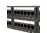 PATCH PANEL CAT6 48 PORTAS COM GUIA MOD LA-P648 PLUSCABLE