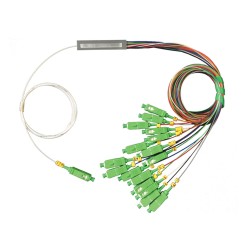 DIVISOR SPLITTER 1X16 SC/APC 1,5M FO-S161 PLUSCABLE