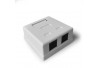 CAIXA DE SOBREPOR CAT5E 02 PORTAS LA-CS52 PLUSCABLE