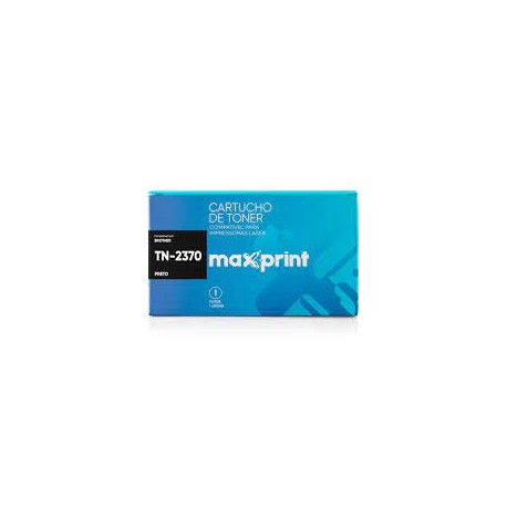 TONER MAXPRINT COMPATÍVEL BROTHER MOD TN-2370 PRETO