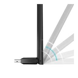 ADAPTADOR C/ ANTENA WIRELESS USB TP-LINK AC600 MOD ARCHER T2U PLUS