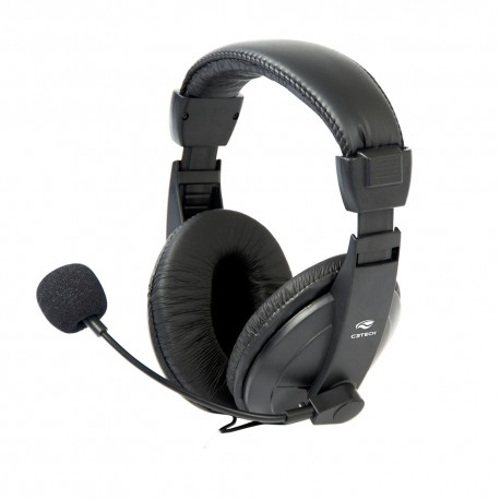 HEADSET C/ MICROFONE VOICER CONFORT C3TECH MOD PH-60BK