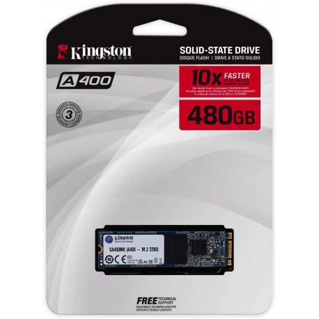 HD SSD 480GB M.2 KINGSTON A400