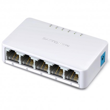 HUB SWITCH 5 PORTAS 10/100 MERCUSYS