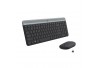 TECLADO+MOUSE LOGITECH SLIM COMBO S/ FIO MK470