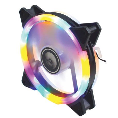 COOLER P/ GABINETE HOOPSON 12X12 LED RGB MOD CL-130C
