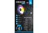 COOLER P/ GABINETE HOOPSON 12X12 LED RGB MOD CL-140C