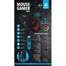 MOUSE GAMER USB HOOPSON MOD MSG-203
