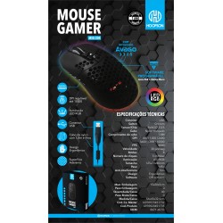 MOUSE GAMER USB HOOPSON MOD MSG-204