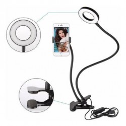 ILUMINADOR LED RING FILL LIGHT 20CM C/ TRIPÉ