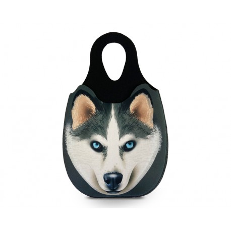 LIXEIRA PARA CARRO NEOPRENE PUPPY HUSKY RELIZA