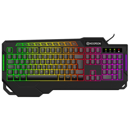 TECLADO USB MECÂNICO GAMER RGB HOOPSON MOD TPC-071