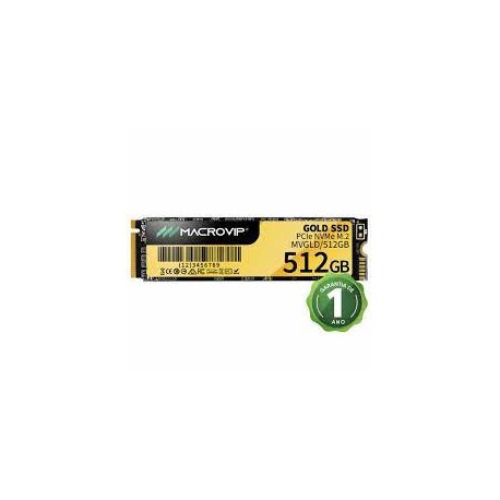 HD SSD 512GB M.2 NVME MACROVIP GOLD