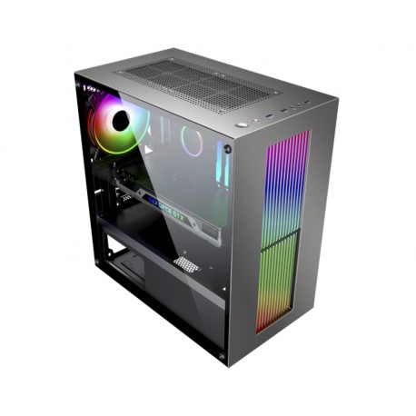 GABINETE GAMER K-MEX MIDDLE TOWER CG-02RU S/ FONTE