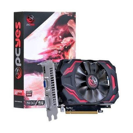 PLACA VÍDEO 4GB PCI EXPRESS PCYES R7 240 128BITS GDDR5