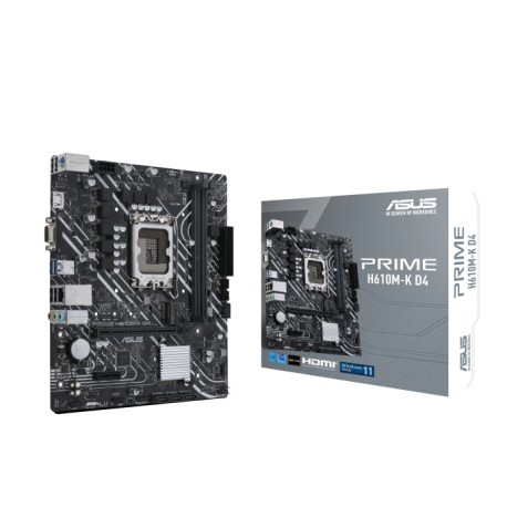 PLACA-MÃE ASUS H610M-K D4 PRIME S/V/R ( 12ª Geração )