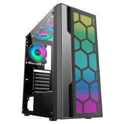 GABINETE GAMER K-MEX MULTIVERSO CG-02TT S/ FONTE