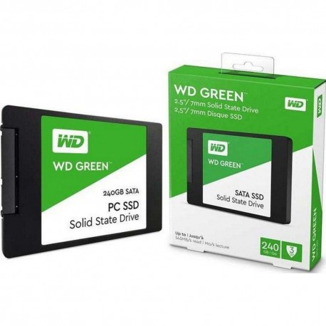 HD SSD 240GB SATA III WESTERN GREEN SOLID