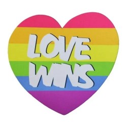 PAD MOUSE DECOR COLORFUN LOVE WINS RELIZA