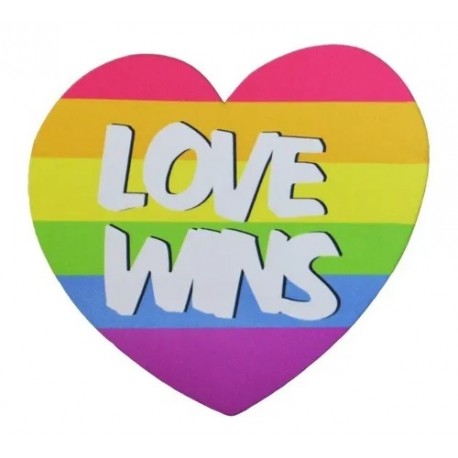 PAD MOUSE DECOR COLORFUN LOVE WINS RELIZA