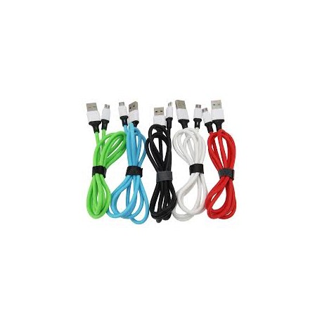 CABO USB 2.0 MICRO USB 1M SILICONE