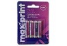 PACK C/ 4 PILHAS AAA 1.5V MAXPRINT MOD 756468