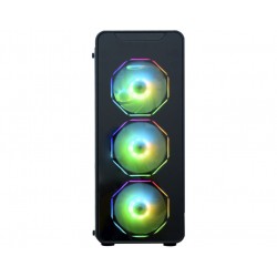 GABINETE GAMER K-MEX INFINITY POLYGON CG-08G8 S/ FONTE