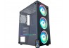 GABINETE GAMER K-MEX ATLANTIS STAR CG-A1TJ S/ FONTE