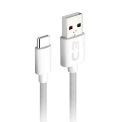 CABO USB 2.0 TYPE-C 2M C3TECH CB-C21WHX