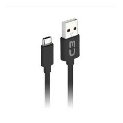CABO USB 2.0 AM X MICRO USB 2M C3TECH CB-M20BK