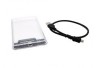 GAVETA EXTERNA USB 2.0 HD 2,5 SATA EXTERNAL CASE TRANSPARENTE