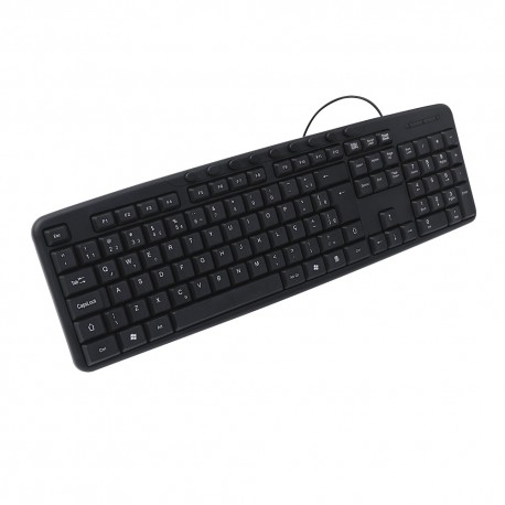 TECLADO C3TECH MULTIMIDIA USB MOD KB-M40BK
