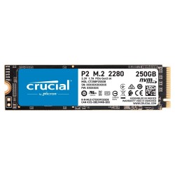 HD SSD 250GB M.2 NVME CRUCIAL P2
