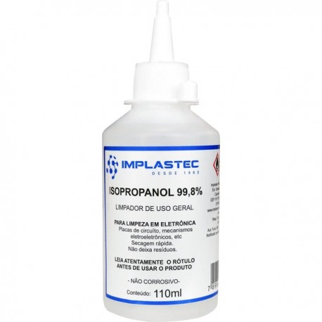 ALCOOL ISOPROPANOL 110ML IMPLATEC