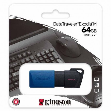 PEN DRIVE 64GB USB 3.2 KINGSTON DTXM
