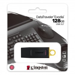 PEN DRIVE 128GB USB 3.2 KINGSTON DTX