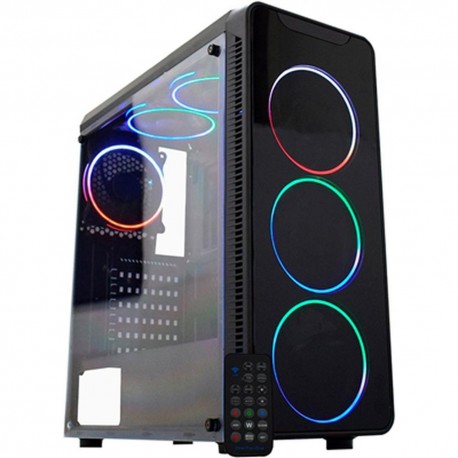 GABINETE GAMER K-MEX INFINITY STREAMER CG-A2G8 S/ FONTE