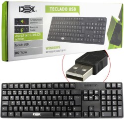 TECLADO DEX USB MOD LTK-659
