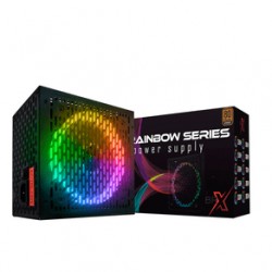 FONTE 750W REAL 80 PLUS BRX RAINBOW