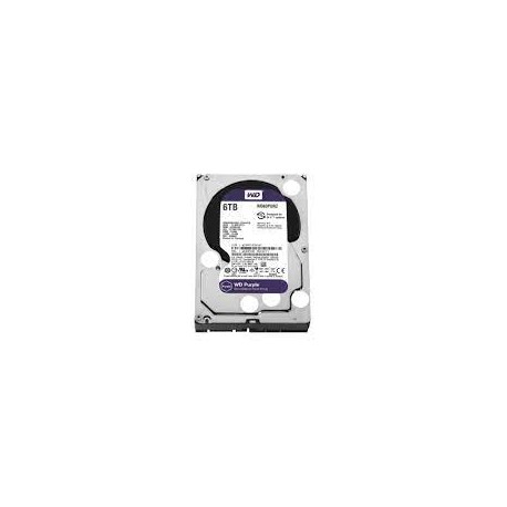 HD SATA 6000GB WD PURPLE 7200 RPM