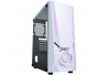 GABINETE GAMER K-MEX JAEGER WHITE II CG-W2TJ S/ FONTE