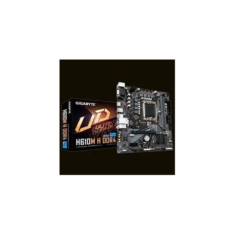 PLACA-MÃE GIGABYTE H610M-H DDR4 S/V/R ( 12ª Geração )