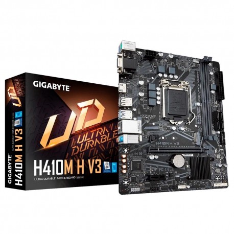PLACA-MÃE GIGABYTE H410M H V3 S/V/R ( 10ª Geração )