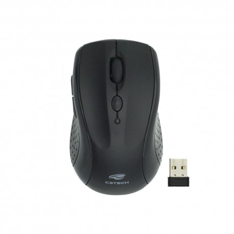 MOUSE ÓPTICO S/ FIO C3TECH MOD M-BT12BK