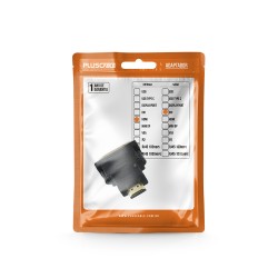 ADAPTADOR HDMI M / DVI F PLUSCABLE ADP-HDMIDVI10BK