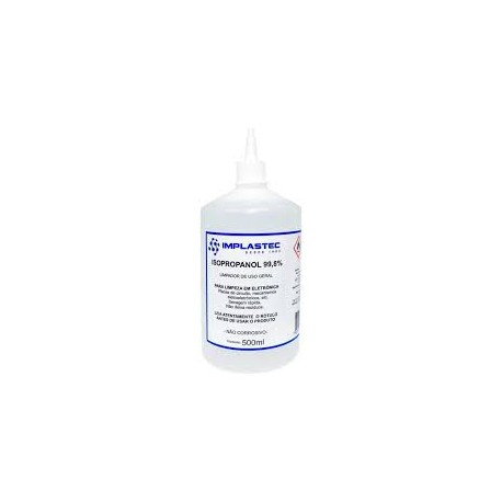ÁLCOOL ISOPROPANOL 500ML IMPLASTEC