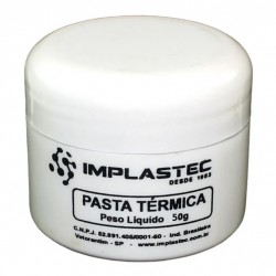 PASTA TERMICA 50G IMPLASTEC