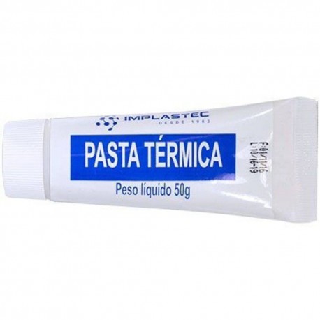 PASTA TERMICA BISNAGA 50G IMPLASTEC