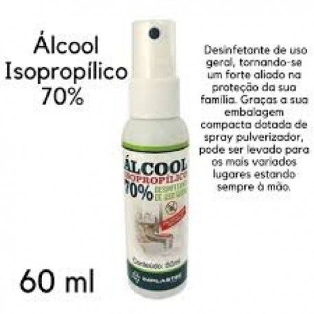 ÁLCOOL ISOPROPILICO 60ML IMPLASTEC