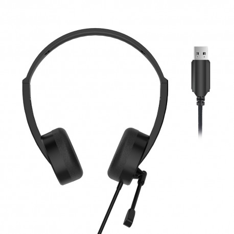 HEADSET C/ MICROFONE USB LECOO MOD HT106